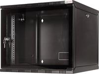 LogiLink 19 WALLMOUNT SOHO BOX 9U 540*400, BLACK, FLATPACK 19inch-wandkast (b x h x d) 540 x 456 x 400 mm 9 HE Zwart (RAL 9005)