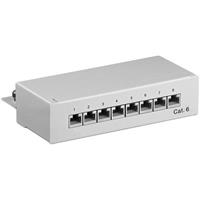 Techtube Pro UTP Cat6 Patchpanel 10''- 8 poorts