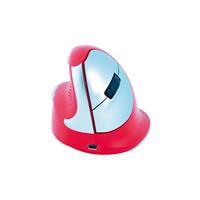 R-Go Tools R-Go HE Sport, Ergonomische muis, Medium (Handlengte 165-185mm), Rechtshandig, Bluetooth, Rood (RGOHEREDR)