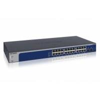 Netgear XS724EM 24-Port Gigabit Smart Managed Plus Switch mit 24 Ports für 10-Gigabit/Multi-Gigabit und 2 Ports SFP+