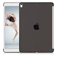 huismerk Voor iPad Pro 10.5 inch transparante TPU afgestoken rand zachte beschermende back cover Case(Black)