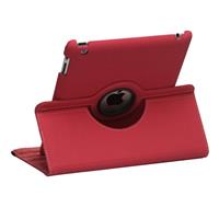 Stand flip sleepcover hoes - iPad 2 / 3 / 4 - rood