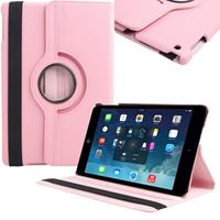 Stand flip sleepcover hoes - iPad 2 / 3 / 4 - lichtroze