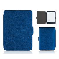 Lunso sleepcover flip hoes - Kobo Clara HD - blauw