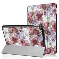 3-Vouw bloesem stand flip hoes iPad 9.7 (2017/2018)