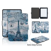 Lunso sleepcover flip hoes - Kobo Clara HD - Eiffeltoren