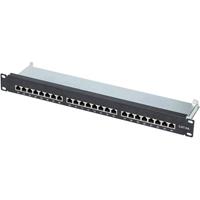 24 poortenNetwerk-patchpanel48,26 cm (19) RenkforceCAT 6A1 HE