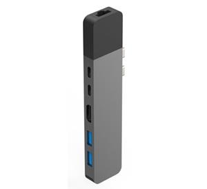 hyper Net Hub for USB-C Macbook Pro space gray