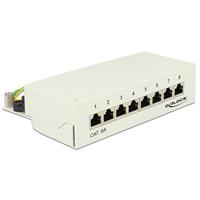 Delock Patchpanel Desktop 8 P Cat.6A