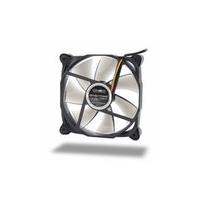 NoiseBlocker M12-2 PC-ventilator Zwart, Transparant (b x h x d) 120 x 120 x 25 mm