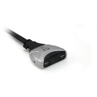 LevelOne KVM-0290 2-Port USB HDMI Cable KVM Switch