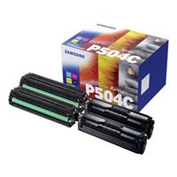 HP Samsung Original CLT-P504C Rainbow-Kit schwarz cyan magenta gelb 7.900 Seiten (CLT-P504C/ELS) für C1810/C1860/CLP-415