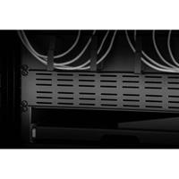 Renkforce RF-3429460 19 inch Patchkast-afdekking 2 HE Zwart