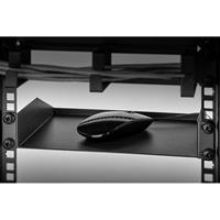 Renkforce RF-3429162 10 inch Patchkast-apparaatbodem 1 HE Geschikt voor kastdiepte: vanaf 300 mm Zwart