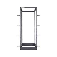 intellinet 19  Laborgestell 4Pfosten 48HE Flatpack schwarz 19 Zoll Verteilerrahmen (B x H x T) 515 x