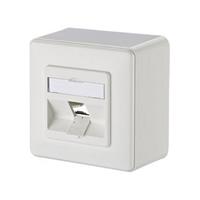 Metzconnect 130B10D10002-E - Data outlet white 130B10D10002-E