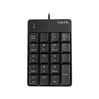LogiLink ID0184 USB numeriek toetsenbord Zwart