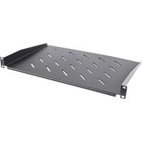 Intellinet 714884 19 inch Patchkast-apparaatbodem 1 HE Geschikt voor kastdiepte: vanaf 450 mm Zwart (RAL 9005)