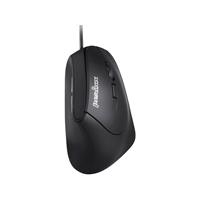 Perixx Vertikal Perimice-515 II Ergonomische muis USB Optisch Zwart 6 Toetsen 1600 dpi Ergonomisch