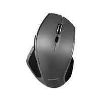 verbatim Deluxe Funk Maus Optisch Ergonomisch Grau (metallic)