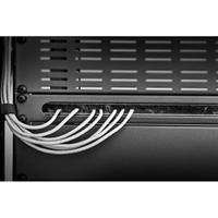 Renkforce RF-3429146 19 inch Afdekking met borstels voor patchkast 1 HE Zwart