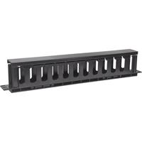 Intellinet 714679 19 inch Kabelgeleiding voor patchkast 1 HE Geschikt voor kastdiepte: vanaf 450 mm Zwart (RAL 9005)