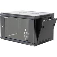 Intellinet 711715. Soort: Wandrek, Rackcapaciteit: 6U, Maximale gewichtscapaciteit: 60 kg. Gewicht: 15 kg. Kleur van het product: Zwart