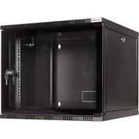 LogiLink 19 WALLMOUNT SOHO BOX 6U 540*400, BLACK, FLATPACK 19inch-wandkast (b x h x d) 540 x 323 x 400 mm 6 HE Zwart (RAL 9005)