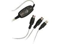 renkforce USB-Midi-Kabel USB 2.0/PS/2 2m