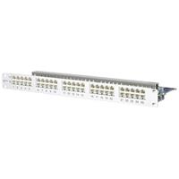 BTR Patchpanel, Cat. 3, UAE 50x8(4), 19" 1HE