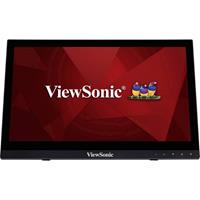 ViewSonic TD1630-3 Touchscreen monitor 40.6 cm (16 inch) Energielabel A++ (A+ - F) 1366 x 768 pix WXGA 12 ms HDMI, USB, VGA, Jackplug TN LCD