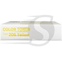 Ricoh type 206 toner cartridge geel (origineel)