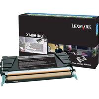 Lexmark X746H1KG toner cartridge zwart hoge capaciteit (origineel)