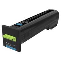 Lexmark Original Toner cyan 8.000 Seiten (72K20C0) für CS820 de/dtfe/dte, CX820de/dtfe, CX825de/dte/dtfe