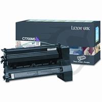 Lexmark C7700MS toner cartridge magenta (origineel)