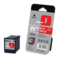 Olivetti IN502 (B0495) inkt cartridge zwart hoge capaciteit (origineel)