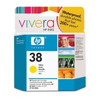 HP C9417A nr. 38 inkt cartridge geel (origineel)