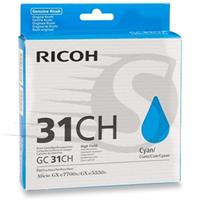 Ricoh Original GC 31HC Druckerpatrone cyan 4.890 Seiten (405702)