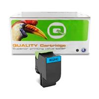 Q-Nomic Lexmark 80C2HC0 nr. 802HC toner cartridge cyaan hoge capaciteit (huismerk)