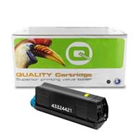 Q-Nomic OKI 43324421 toner cartridge geel (huismerk)
