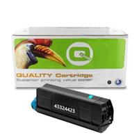 Q-Nomic OKI 43324423 toner cartridge cyaan (huismerk)