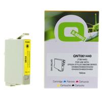 Q-Nomic Epson T0614 inkt cartridge geel (huismerk)