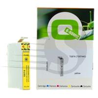 Q-Nomic Epson T0874 inkt cartridge geel (huismerk)