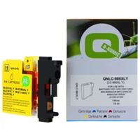 Q-Nomic Brother LC-1100Y XL / LC-980Y XL inkt cartridge geel hoge capaciteit (huismerk)