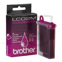 Brother LC-02M inkt cartridge magenta (origineel)