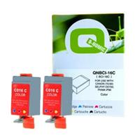 Q-Nomic Canon BCI-16 inkt cartridge kleur 2 stuks (huismerk)