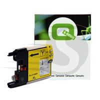 Q-Nomic Brother LC-1280Y XL inkt cartridge geel hoge capaciteit (huismerk)