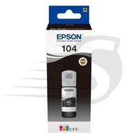 Epson Original Nachfülltinte EcoTank 104 - 65 ml Schwarz