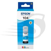 Epson 104 inkt cartridge cyaan (origineel)