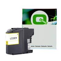 Q-Nomic Brother LC-22EY inkt cartridge geel (huismerk)